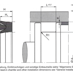 Parker Prädifa Piston Seal NG