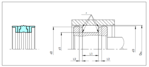 COMPACT SEAL D A S TYPE A-B POLYPAC DBM figuur 43