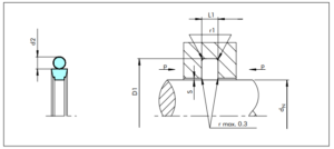 Turcon Glyd Ring T figuur 60